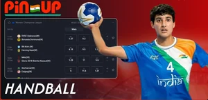 Handball betting markets at Pin Up